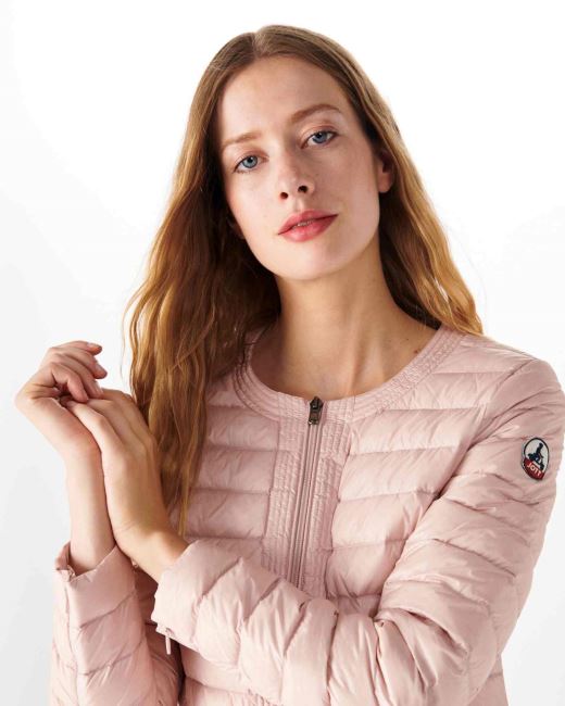 Jott Lightweight Down Jacket Rose Pale Douda