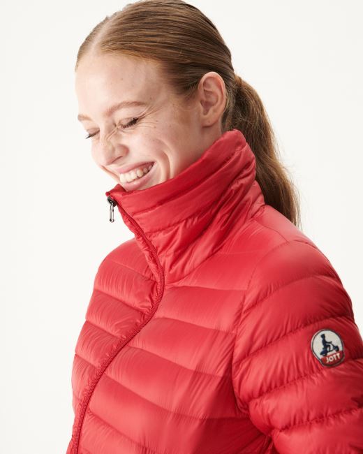 Jott Lightweight Down Jacket Rouge Louisa