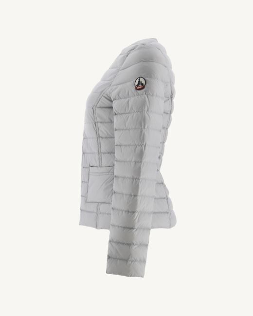 Jott Lightweight Down Jacket Soft Grey Douda