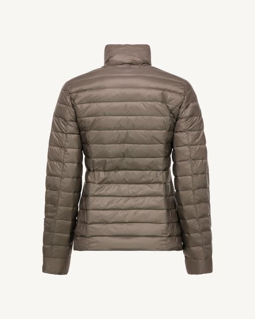 Jott Lightweight Down Jacket Taupe Cha