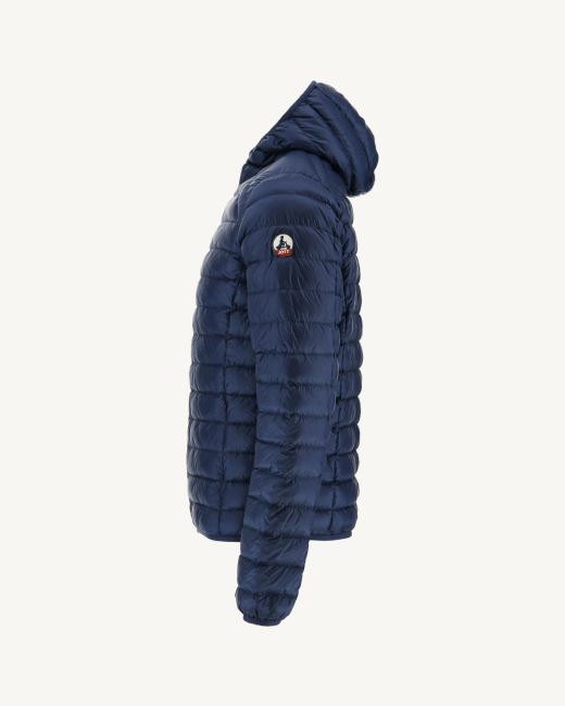 Jott Lightweight Hooded Down Jacket Blue Abysse Nico