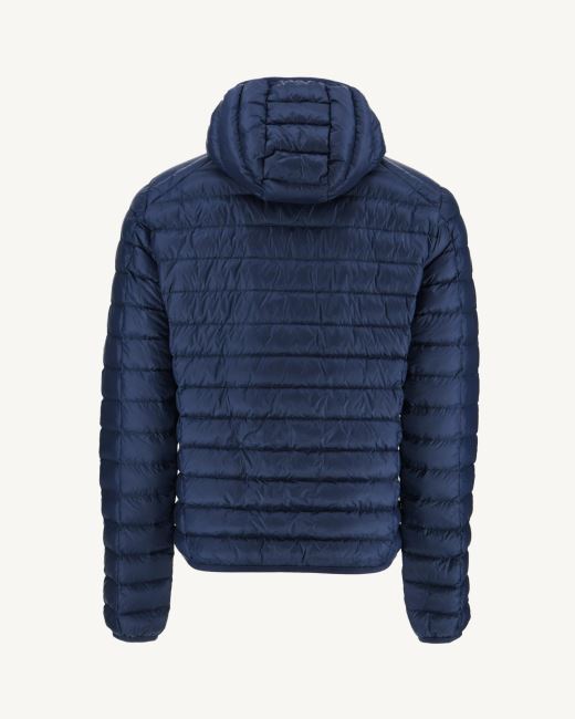 Jott Lightweight Hooded Down Jacket Blue Abysse Nico