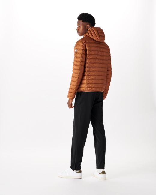 Jott Lightweight Hooded Down Jacket Caramel Nico