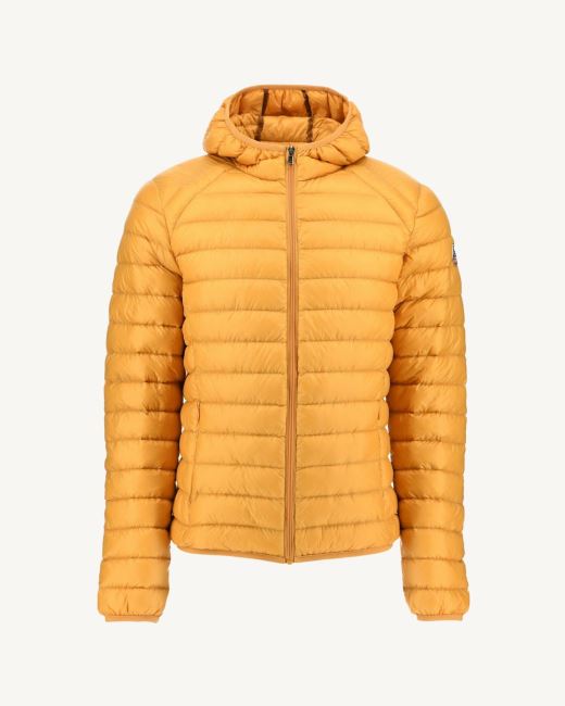 Jott Lightweight Hooded Down Jacket Moutarde Nico
