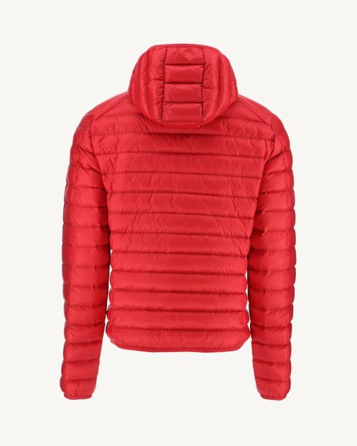 Jott Lightweight Hooded Down Jacket Rouge Nico