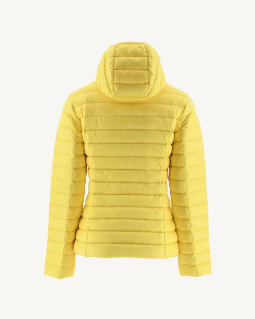 Jott Lightweight Hooded Down Jacket Soft Yellow Cloe