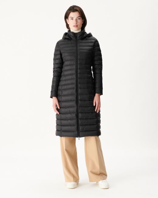 Jott Long And Light Down Jacket Noir Laurie
