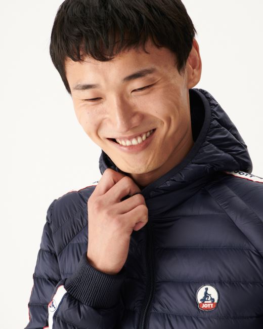 Jott Marine Hooded Down Jacket Colin