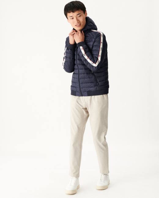 Jott Marine Hooded Down Jacket Colin