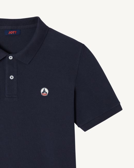 Jott Marine Polo Shirt Cherburg