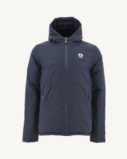 Jott Marine Reversible Hooded Puffer Jacket Bergen