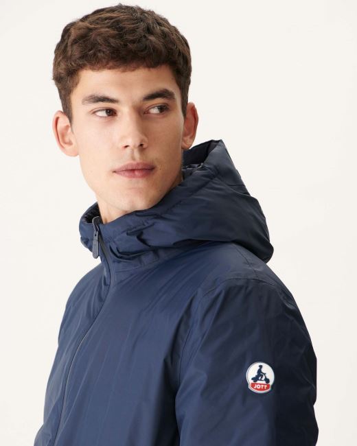 Jott Marine Reversible Light Puffer Jacket Amsterdam