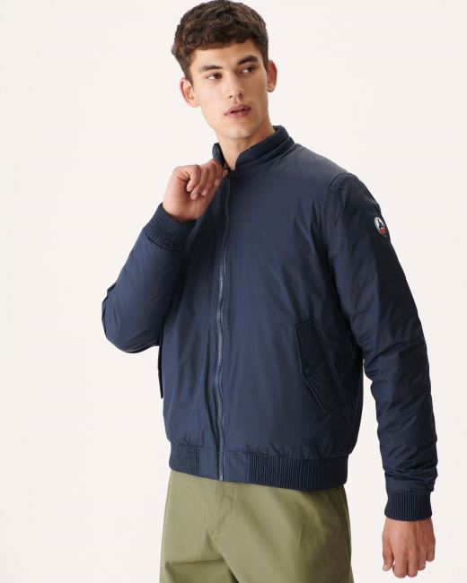 Jott Marine/Rouge Reversible Down Jacket Bombay