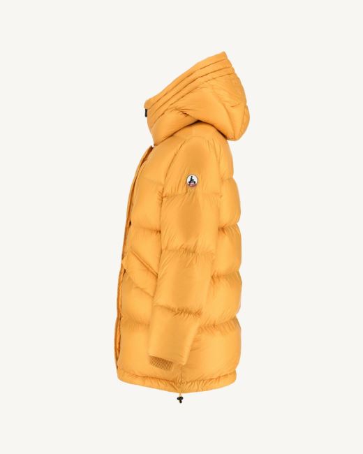 Jott Moutarde Extreme Cold Delhi Hooded Puffer Jacket