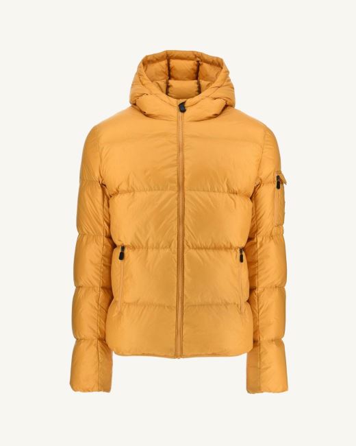 Jott Moutarde Extreme Cold Hooded Down Jacket Java