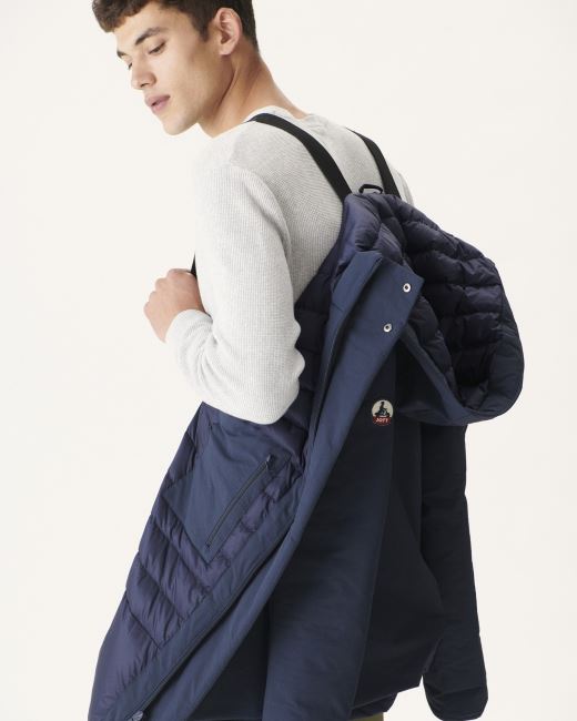 Jott Navy Down Jacket Iceberg