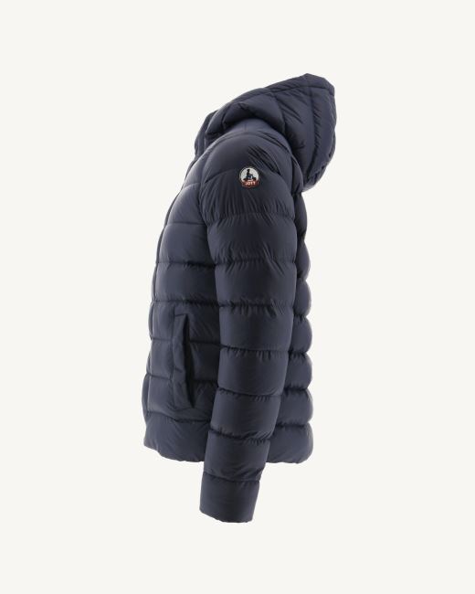 Jott Navy Jorge Hooded Puffer Jacket