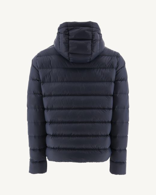 Jott Navy Jorge Hooded Puffer Jacket