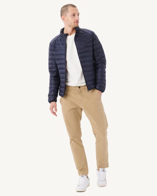 Jott Navy Lightweight Down Jacket Mat