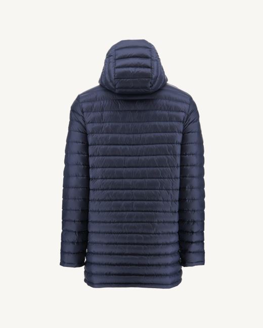 Jott Navy Reversible Light Puffer Jacket Amsterdam
