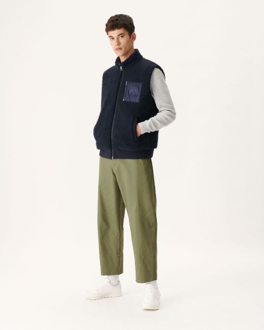 Jott Navy Reversible Sleevless Down Jacket Sami