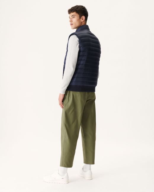 Jott Navy Reversible Sleevless Down Jacket Sami