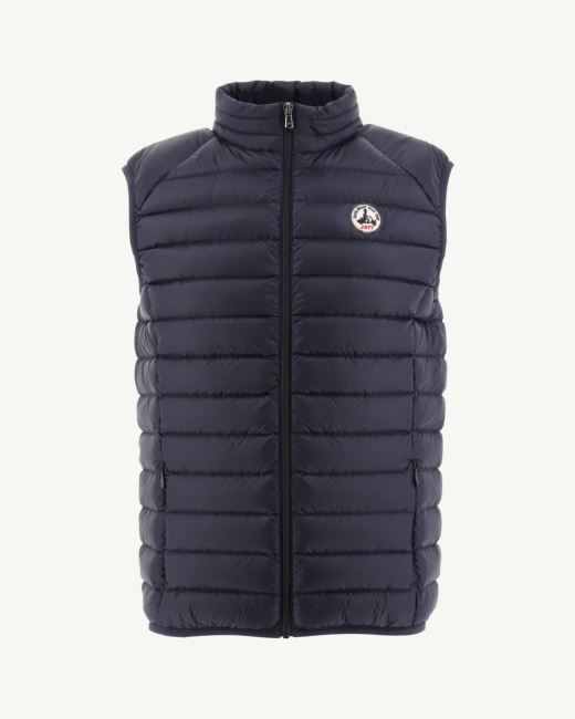 Jott Navy Sleeveless Down Jacket Tom
