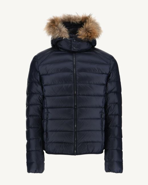 Jott Navy Warm Down Jacket Prestige