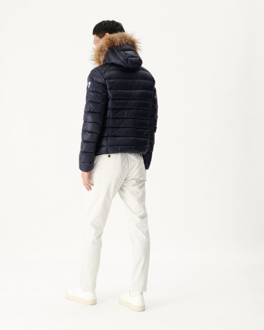 Jott Navy Warm Down Jacket Prestige