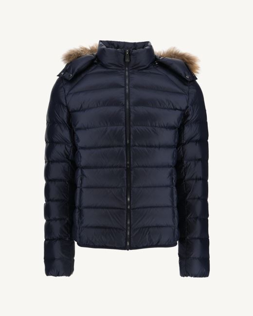 Jott Navy Warm Down Jacket Prestige
