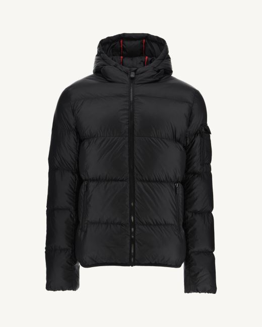 Jott Noir Extreme Cold Hooded Down Jacket Java