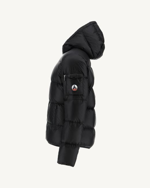 Jott Noir Extreme Cold Hooded Down Jacket Java