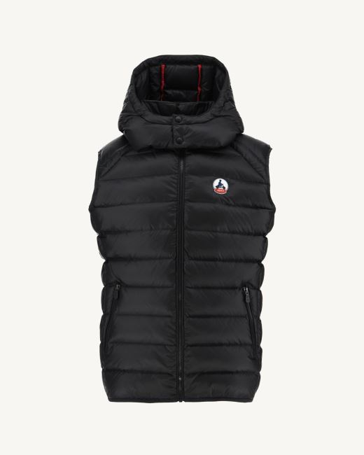 Jott Noir Extreme Cold Sleevless Down Jacket Silver
