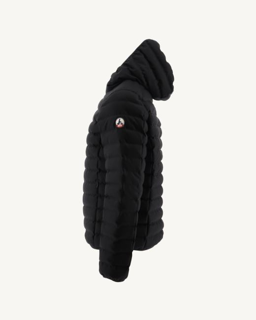 Jott Noir Hooded Down Jacket Nico