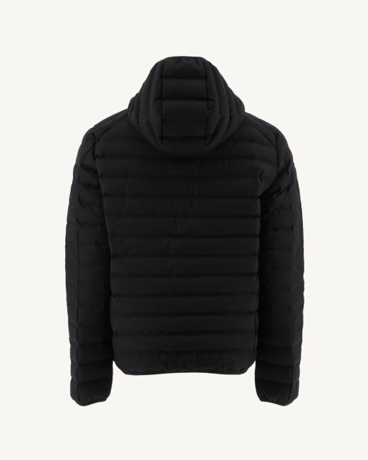 Jott Noir Hooded Down Jacket Nico