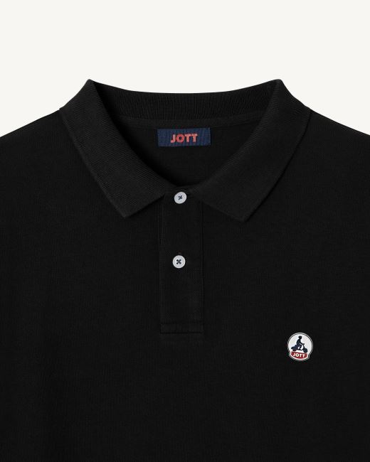 Jott Noir Polo Shirt Arcachon