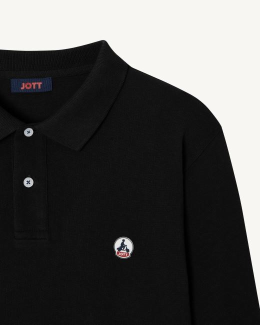 Jott Noir Polo Shirt Arcachon