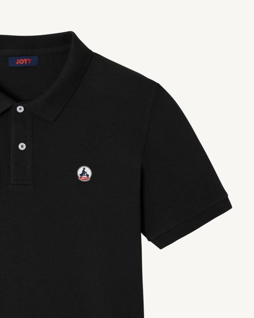 Jott Noir Polo Shirt Cherburg