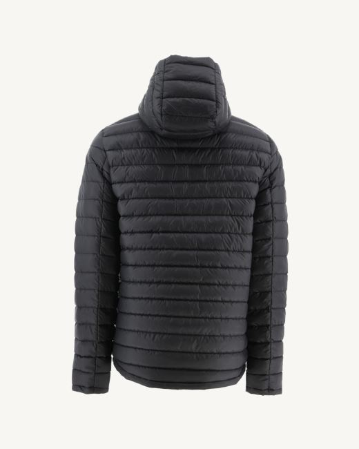 Jott Noir Reversible Hooded Puffer Jacket Bergen