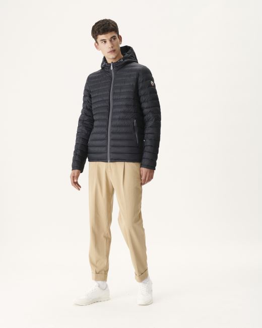 Jott Noir Reversible Hooded Puffer Jacket Bergen