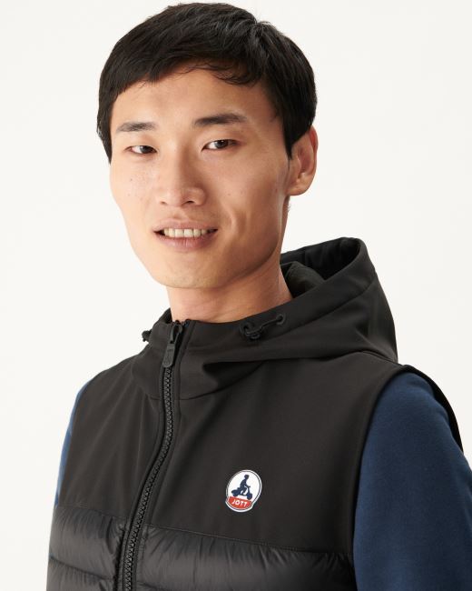 Jott Noir Sleevless Down Jacket Stan