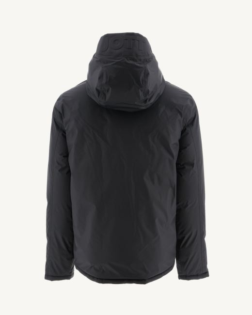 Jott Noir/Anthracite Extreme Cold Hooded Reversible Down Jacket Aspen