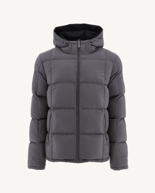 Jott Noir/Anthracite Extreme Cold Hooded Reversible Down Jacket Aspen