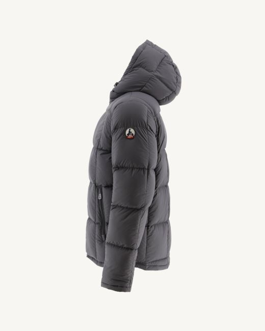 Jott Noir/Anthracite Extreme Cold Hooded Reversible Down Jacket Aspen