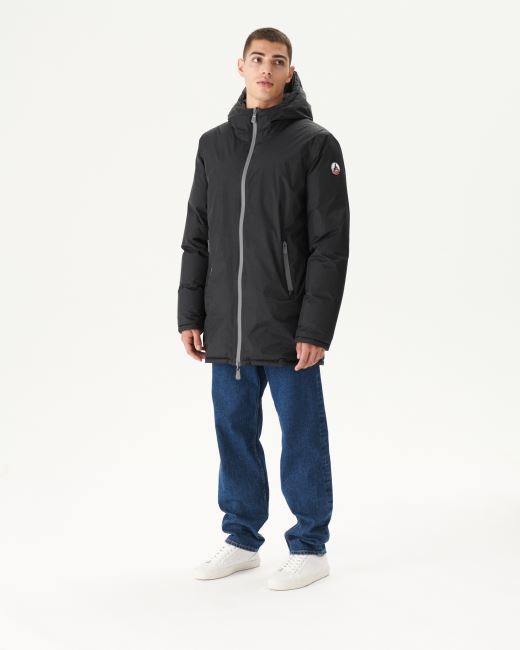 Jott Noir/Anthracite Extreme Cold Reversible Hooded Down Jacket Toronto