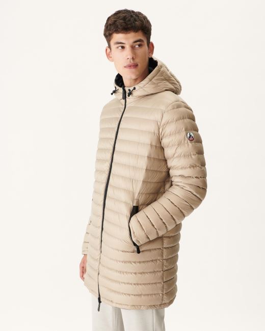 Jott Noir/Beige Reversible Light Puffer Jacket Amsterdam