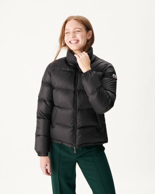 Jott Quilted Down Jacket Black Cardiff