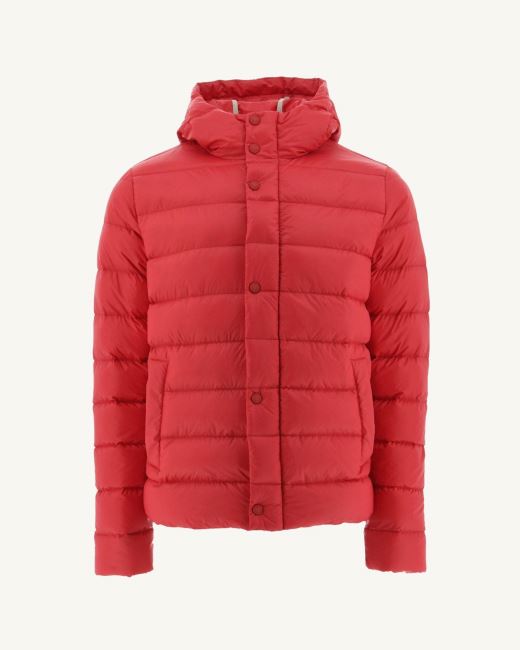 Jott Red Jorge Hooded Puffer Jacket