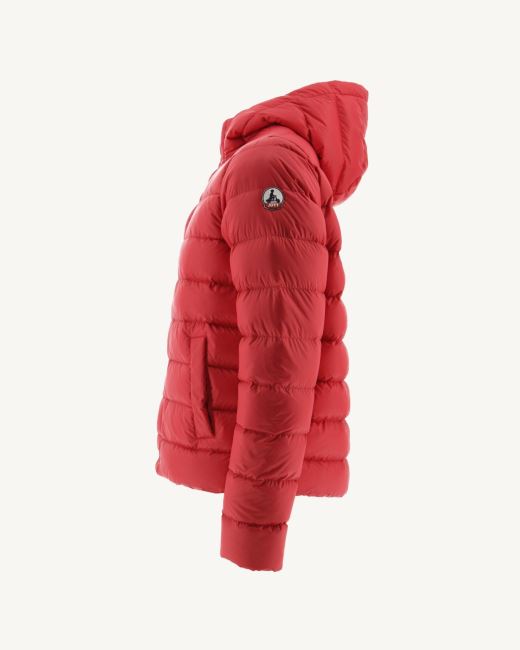 Jott Red Jorge Hooded Puffer Jacket