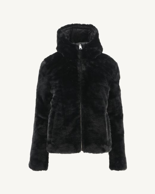 Jott Reversible Down Jacket Black Gala